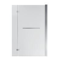 Шторка для ванны Grossman GR-108 (15х80*140) алюминиевый профиль, стекло прозрачное 6мм