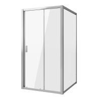 Душевое ограждение Niagara Nova NG-62-11A-A100 110x100x195 квадрат, дверь раздвижная