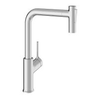 Aqueduto ASSISTENTE Смеситель для кухни с вытяжным изливом, 2 типа струй, хром