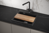 Мойка для кухни Granula Estetica 5201 шварц, 52х50 см, прямоугольная