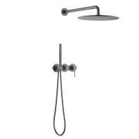 Душевая система встроенная Timo Saona SX-2349/18SM черное золото