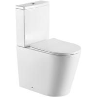 Унитаз -компакт Aquatek ОБЕРОН безободковый AQ1273S-00