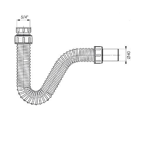 Сифон для раковины Pestan BETTOSERB 125313