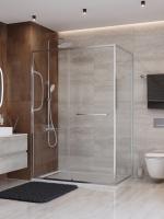 Душевой уголок CEZARES LUX-AH-FS-11-140/80-C-CR