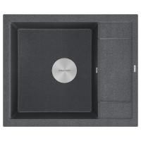 Мойка FLUGEN 50-600, IT-GRANIT, PM216050-DG, графит, 600х500 мм, Paulmark