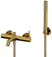 Смеситель для ванны Grocenberg GB8099 Золото глянец