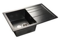 Кухонная мойка GranFest QUADRO Q-780L черный
