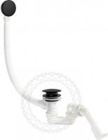 Сифон для ванны автоматический FILARETE FL90 (Черный матовый)