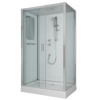 Душевая кабина Niagara Premium NG-6012-01QR 120х80х210, низкий поддон 16 см, стекло прозрачное