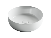 Умывальник Ceramicanova чаша накладная круглая Element 390x390x120мм