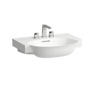 Подвесная раковина The New Classic 60х48х16,5 см, с 3 отверстиями под смеситель, санфарфор, с отв. под смеситель 8.1385.3.000.108.1