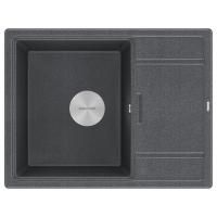 Мойка FLUGEN 50-650, IT-GRANIT, PM216550-DG, графит, 650х500 мм, Paulmark
