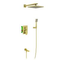 Душевая система встроенная Timo Selene SX-3069/17SM золото матовое