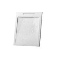 Поддон для душа из искусственного камня Vincea VST-4SRL9090W, 900*900*25, белый матовый