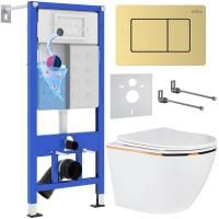 Комплект 6 в 1 RoxenBath StounFix Dual Fresh 968460 (состоит из:  710200,  Steel 420280GB, 530110-01G)