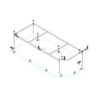 Металлический каркас CEZARES METAURO CORNER-MF