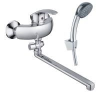 Смеситель для ванны Cron CN2121, хром