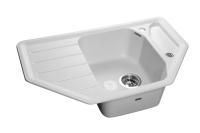 Кухонная мойка GranFest CORNER C-800E иней