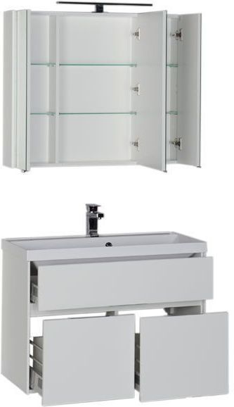 Мебель для ванной Aquanet Латина 90 белый