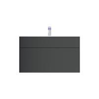 M50AFHX1003GM Inspire V2.0 База под раковину AM.PM, подвесная, 100 см, 3 ящика, push-to-open, графит матовый