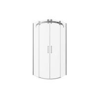 Душевой уголок BRAVAT Wave без поддона две раздвижные двери 900x900x2000 BS090.1202S