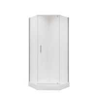 Душевое ограждение Niagara Nova NG-6605-08 90x90x190 трапеция, дверь распашная