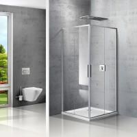 Душевой уголок Vincea Slim VSS-2SL900CL, 900*900, хром, стекло прозрачное