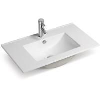 Раковина керамическая (врезная сверху)  SantiLine SL-2102 (120)