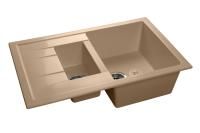 Кухонная мойка GranFest QUADRO Q-775KL топаз