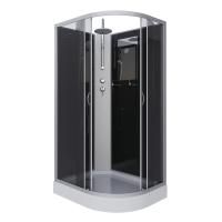 Душевая кабина Niagara Classic NG-3512-14LBKT 120х80х210-240, низкий поддон 13 см, стекло тонированное