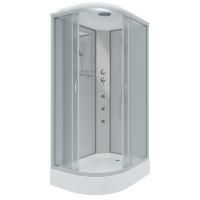 Душевая кабина Niagara Classic NG-3312-14RG 120х80х215, низкий поддон 13 см, стекло матовое