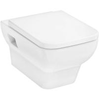 Подвесной унитаз Hansgrohe CreekTide HGSET001 с сиденьем микролифт, белый