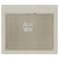Мойка KANTE 60, IT-GRANIT, PM106052-BE, бежевый, 600х520 мм, Paulmark