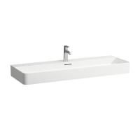 Подвесная раковина Val 120х40,8х15,5 см, с 1 отверстием для смесителя, SaphirKeramik 8.1028.9.000.104.1
