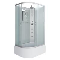 Душевая кабина Niagara Classic NG-2310-14RBKTG 120х80х200-240, высокий поддон 40 см, стекло матовое