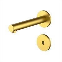 Смеситель для раковины встроенный, сенсорный Timo Saona 2373/20SM золото шлифованное