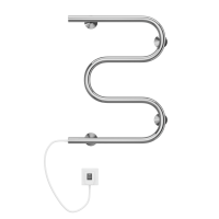 Полотенцесушитель электрический TERMINUS Электро 25 М-обр 400х500