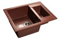 Кухонная мойка GranFest QUADRO Q-610K красный марс