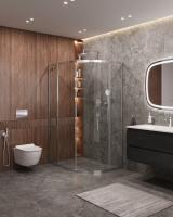 Душевой уголок CEZARES MOLVENO-RH-1-120/100-C-Cr-IV