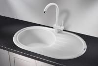 Кухонная мойка Granula ST-7601 белый