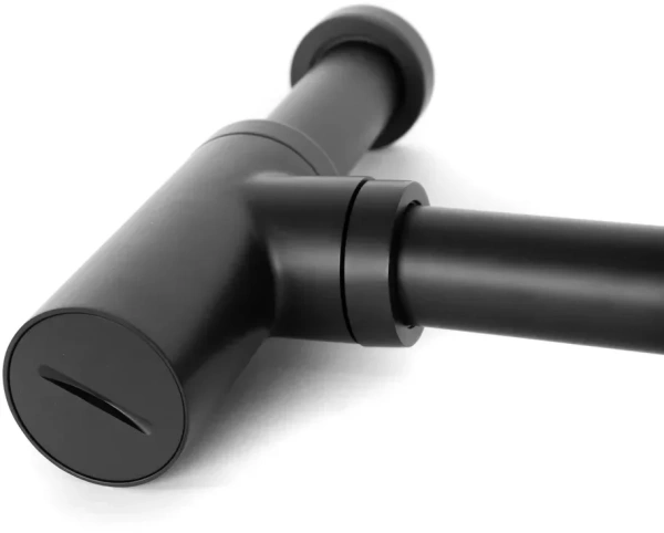 Сифон для раковины Hansberge H175 Черный матовый