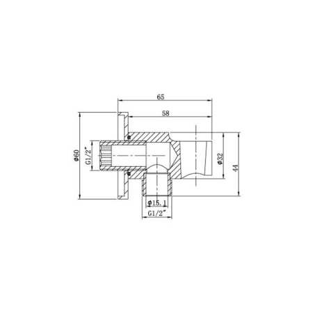 Душевой комплект Инспаер (Inspire) VSFW-3I21MT5GM встраиваемый, термостат, двухрежимный, вороненая сталь