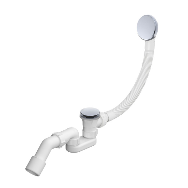 Акриловая ванна в наборе 4 в 1: встраиваемая ванна, слив-перелив, ножки, подголовник Wellsee FreeDom 20212759R