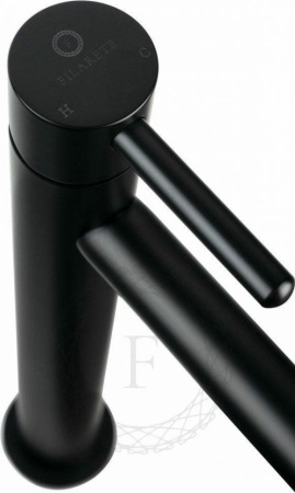 Cмеситель для раковины FILARETE Roun FL6020 (Черный матовый)