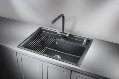 Кухонная мойка Granula KS-7301 черный