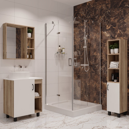 Душевое ограждение Niagara Nova NG-6614-08 100x100x190 квадрат, двери распашные