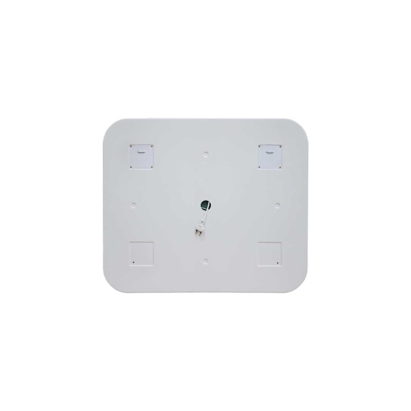 Зеркало Vincea LED VLM-2A800-2W  800x680 c сенсорным выключателем и диммером, часы+антизапотевание
