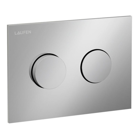 Laufen INEO GROOVE Клавиша смыва, цвет: хром матовый 9.0011.7.007.000.1