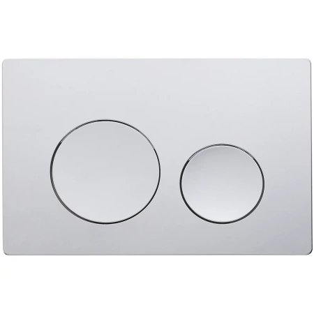 Кнопка смыва Veconi FLUSH V2, FLV2-C, 240х162х10, пластик, хром глянец