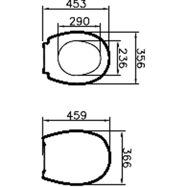 Крышка-сиденье для унитаза VitrA Conforma 115-003-006